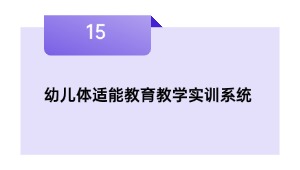 幼儿体适能教育教学实训系统